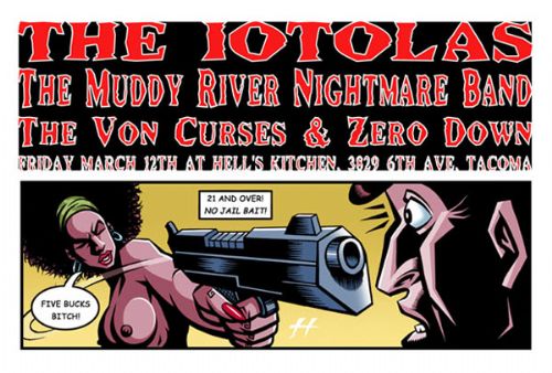 The Iotolas, The Von Curses, Zero Down